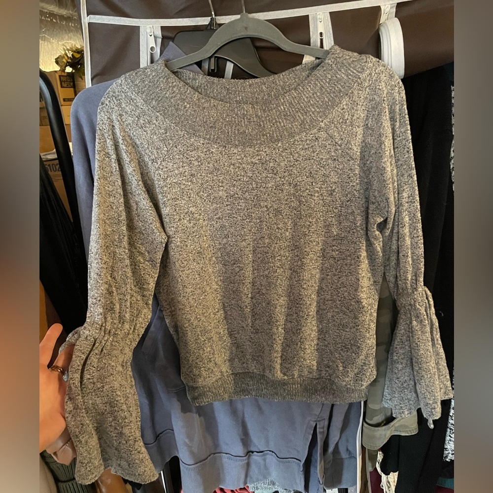 Off The Shoulder Express Sweater - image 1